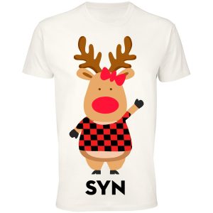 Świąteczna koszulka w kratkę dla Syna