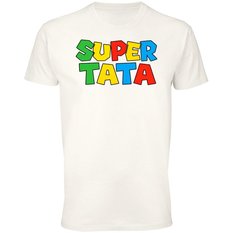 tata super mario meska white