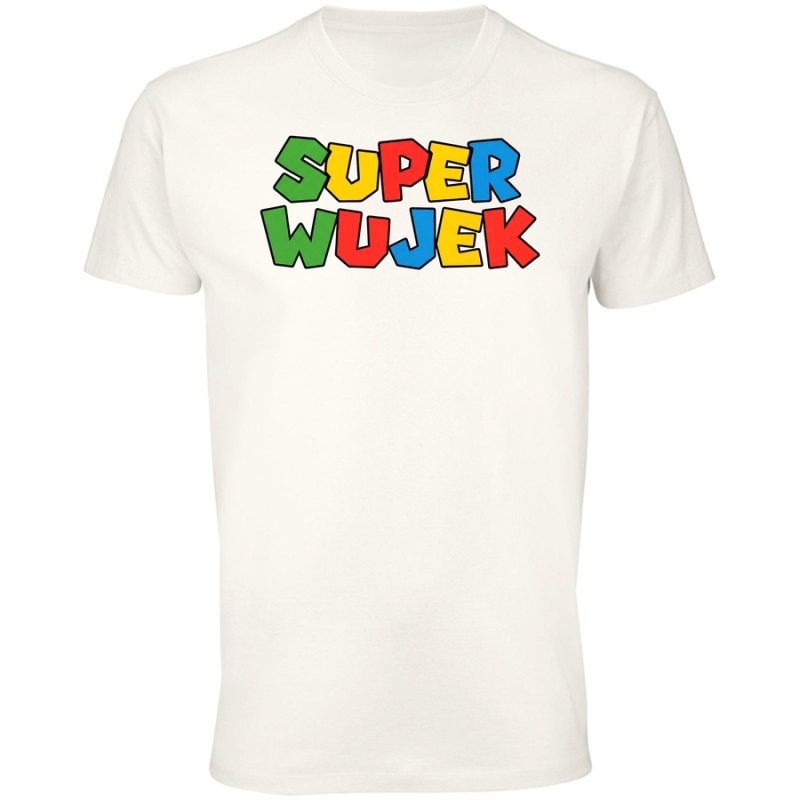 wujek super mario meska white